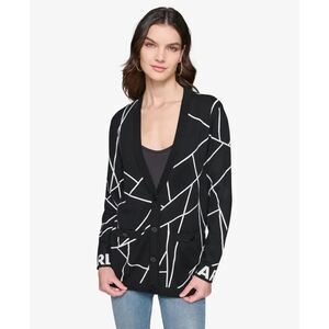KARL LAGERFELD PARIS KARL LOGO CARDIGAN New NWT